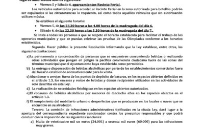 BANDO ACTIVIDADES DE REUNION, XV OLIMPIADAS RURALES