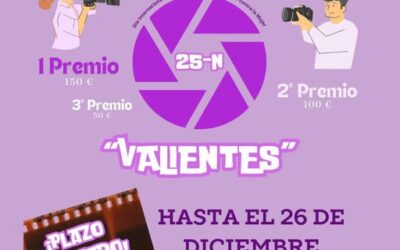 Concurso de fotografía «Valientes» – ampliación de plazo