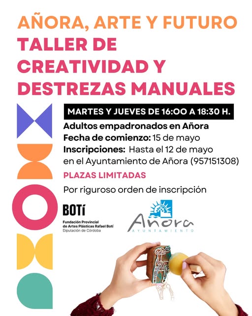 Taller de creatividad y destrezas manuales